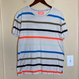 Scotch & Soda Multicolor Striped Men's Shirt